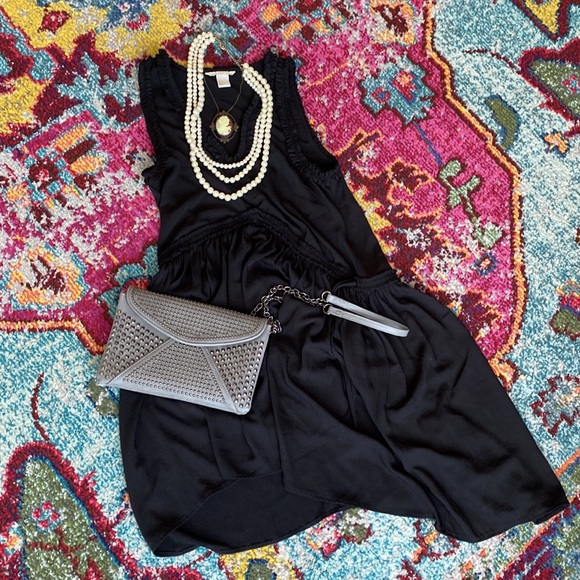 NWOT H&M black ruffle dress - Picture 8 of 9